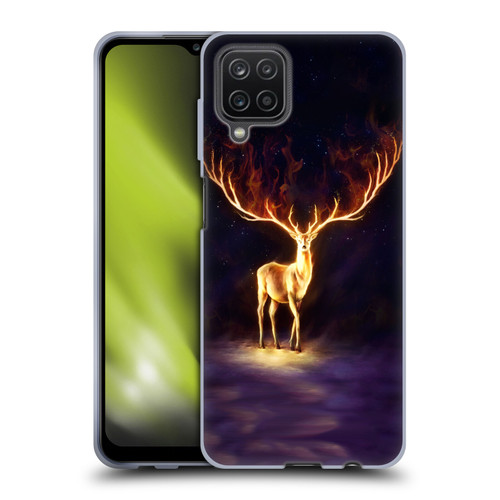 Jonas "JoJoesArt" Jödicke Wildlife Firewalker Soft Gel Case for Samsung Galaxy A12 (2020)