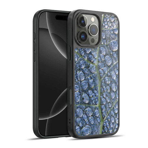 PLdesign Water Dew Texture Leaf Gel Armour Case For Apple iPhone 16 Pro Max