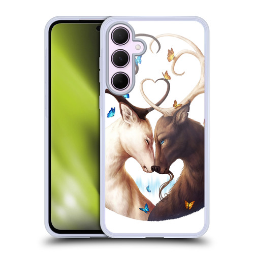 Jonas "JoJoesArt" Jödicke Wildlife Deer Soft Gel Case for Samsung Galaxy A35 5G