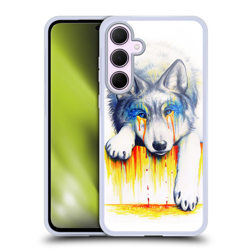 Jonas "JoJoesArt" Jödicke Wildlife Drowning In Tears Soft Gel Case for Samsung Galaxy A35 5G