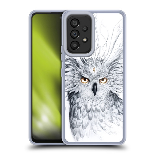 Jonas "JoJoesArt" Jödicke Wildlife Owl Soft Gel Case for Samsung Galaxy A53 5G (2022)