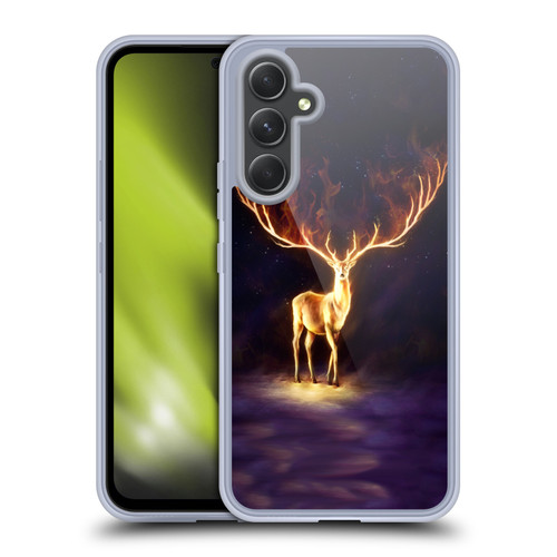Jonas "JoJoesArt" Jödicke Wildlife Firewalker Soft Gel Case for Samsung Galaxy A54 5G