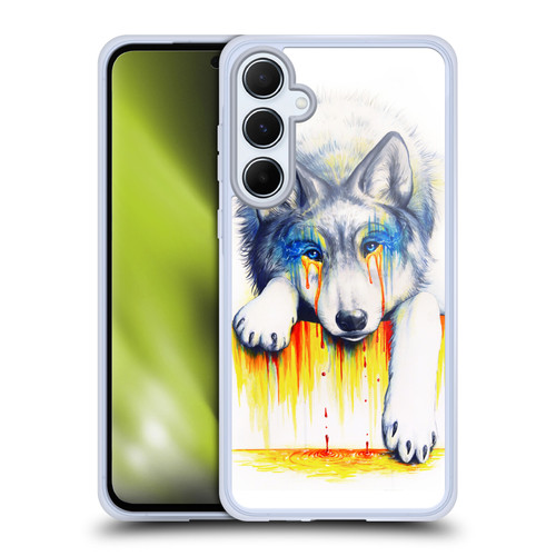Jonas "JoJoesArt" Jödicke Wildlife Drowning In Tears Soft Gel Case for Samsung Galaxy A55 5G