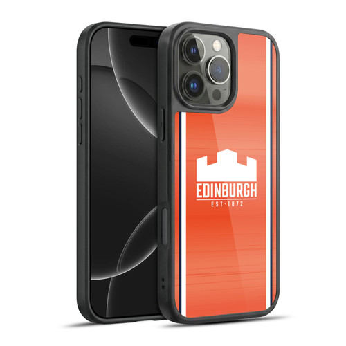 Edinburgh Rugby 2024/25 Crest Kit Away Gel Armour Case For Apple iPhone 16 Pro Max