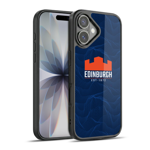 Edinburgh Rugby 2024/25 Crest Kit Home Gel Armour Case For Apple iPhone 17