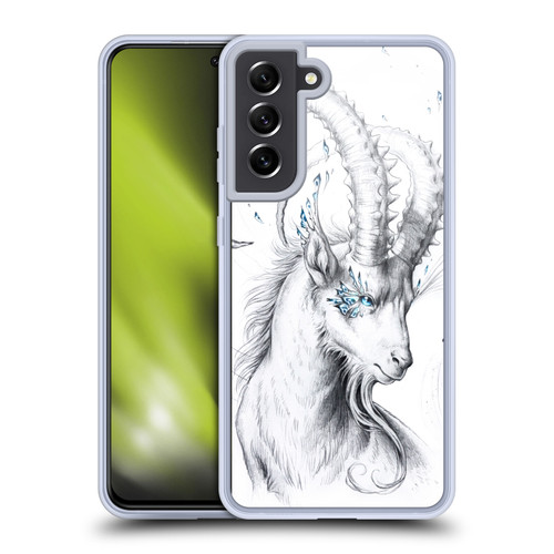 Jonas "JoJoesArt" Jödicke Wildlife Capricorn Soft Gel Case for Samsung Galaxy S21 FE 5G & MagSafe
