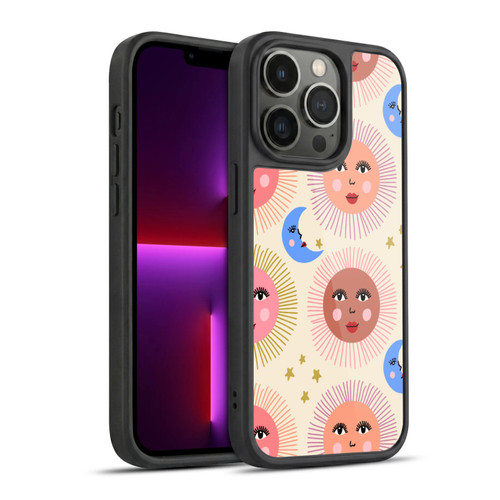 Gabriela Thomeu Art Sun Moon Star Gel Armour Case For Apple iPhone 13 Pro