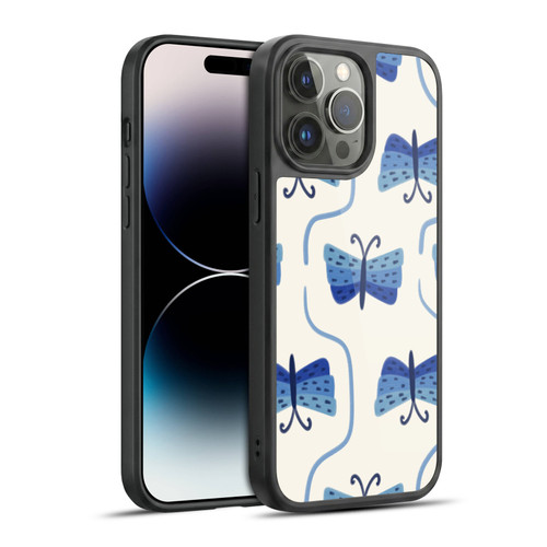 Gabriela Thomeu Art Butterfly Gel Armour Case For Apple iPhone 14 Pro Max