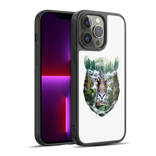 Riza Peker Animal Abstract Tiger Nature Gel Armour Case For Apple iPhone 13 Pro Max