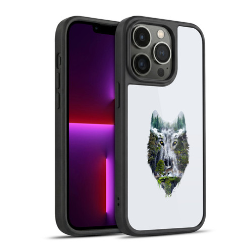 Riza Peker Animal Abstract Wolf Nature Gel Armour Case For Apple iPhone 13 Pro