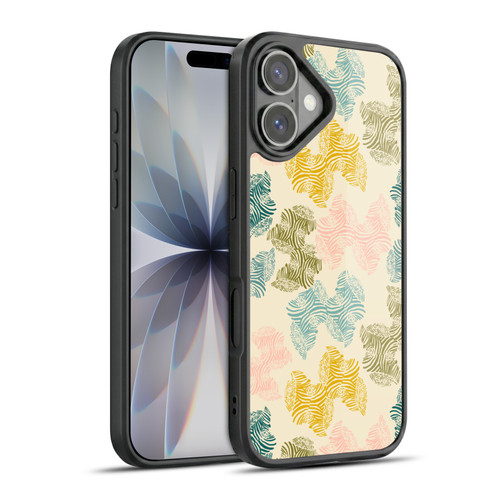 Gabriela Thomeu Art Zebra Green Gel Armour Case For Apple iPhone 17