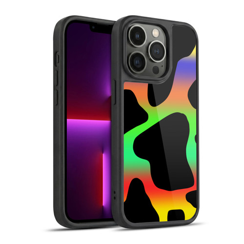 Grace Illustration Cow Prints Assorted Gel Armour Case For Apple iPhone 13 Pro