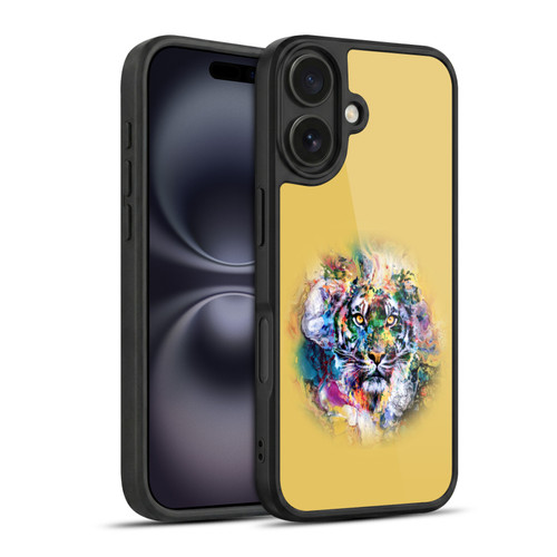 Riza Peker Animal Abstract Abstract Tiger Gel Armour Case For Apple iPhone 16