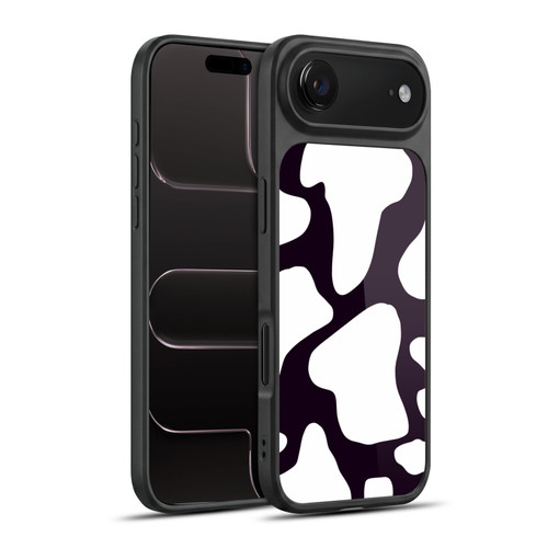 Grace Illustration Cow Prints Black And White Gel Armour Case For Apple iPhone 17 Air