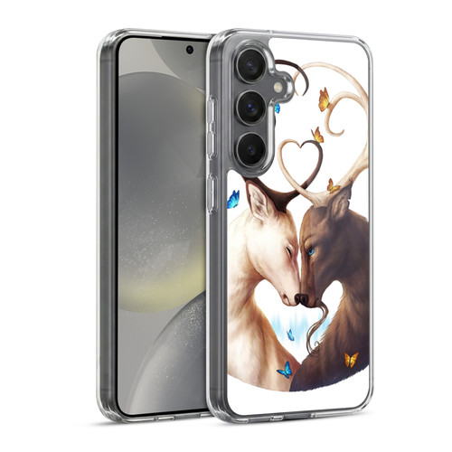 Jonas "JoJoesArt" Jödicke Wildlife Deer Soft Gel Case for Samsung Galaxy S24 5G & MagSafe