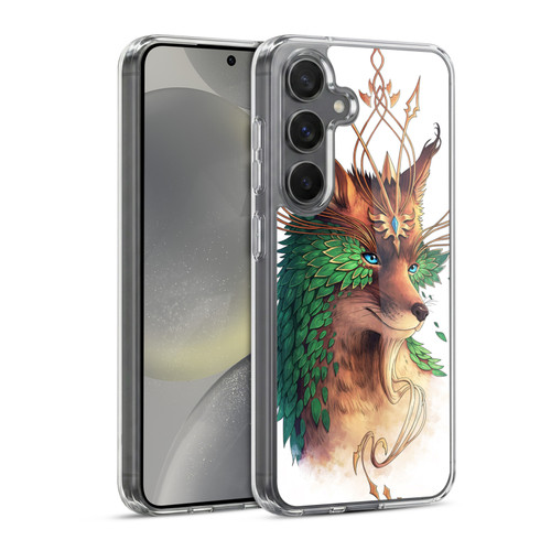 Jonas "JoJoesArt" Jödicke Wildlife Fox Coloured Soft Gel Case for Samsung Galaxy S24 5G & MagSafe
