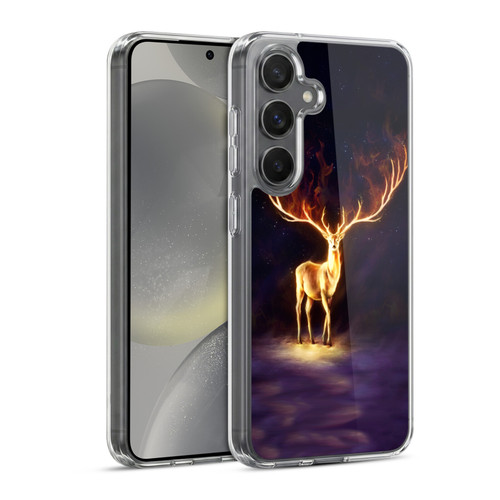 Jonas "JoJoesArt" Jödicke Wildlife Firewalker Soft Gel Case for Samsung Galaxy S24 5G & MagSafe