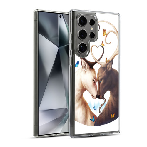 Jonas "JoJoesArt" Jödicke Wildlife Deer Soft Gel Case for Samsung Galaxy S24 Ultra 5G & MagSafe