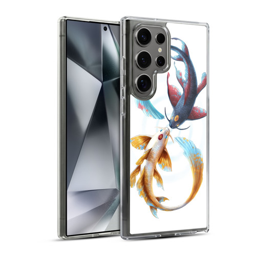 Jonas "JoJoesArt" Jödicke Wildlife Eternal Bond Koi Soft Gel Case for Samsung Galaxy S24 Ultra 5G & MagSafe