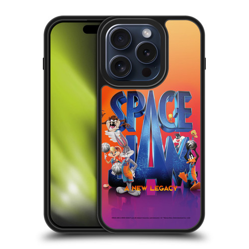 Space Jam: A New Legacy Graphics Poster Gel Armour Case For Apple iPhone 15 Pro