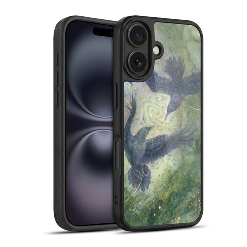 Stephanie Law Graphics Huginn And Muninn Gel Armour Case For Apple iPhone 16