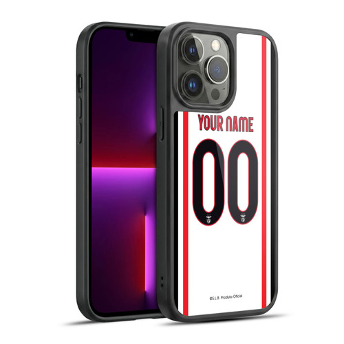 Custom Customised Personalised S.L. Benfica 2021/22 Kit Away Gel Armour Case For Apple iPhone 13 Pro Max