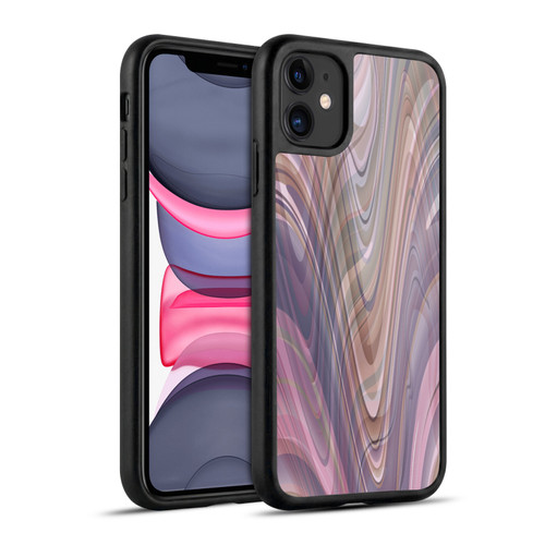 Suzan Lind Marble Swirls Neutral Tones Gel Armour Case For Apple iPhone 11