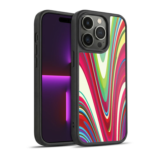Suzan Lind Marble Swirls Bright Color Gel Armour Case For Apple iPhone 14 Pro