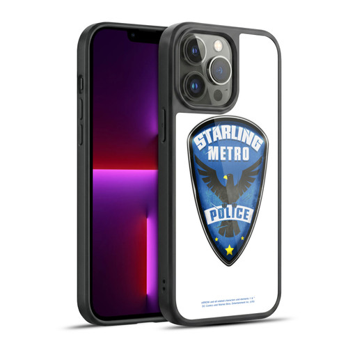 Arrow TV Series Graphics Starling Police Badge Gel Armour Case For Apple iPhone 13 Pro Max