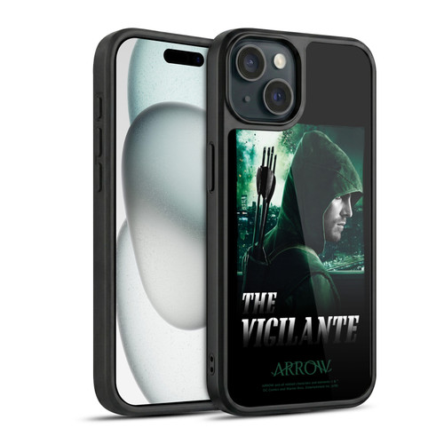 Arrow TV Series Graphics The Vigilante Gel Armour Case For Apple iPhone 15