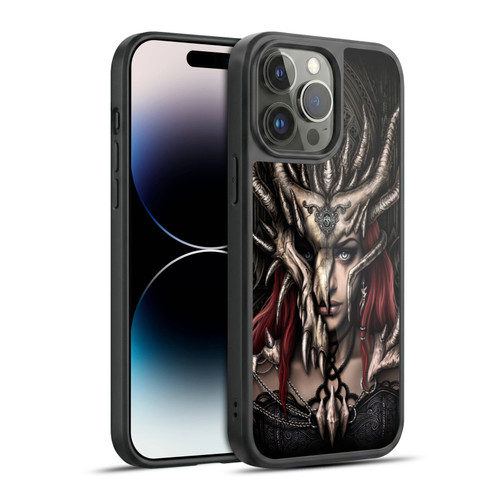 Sarah Richter Gothic Warrior Girl Gel Armour Case For Apple iPhone 14 Pro Max
