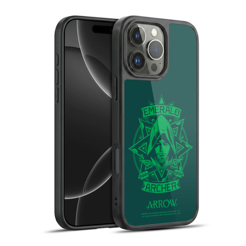 Arrow TV Series Graphics Archer Illustration Gel Armour Case For Apple iPhone 16 Pro Max