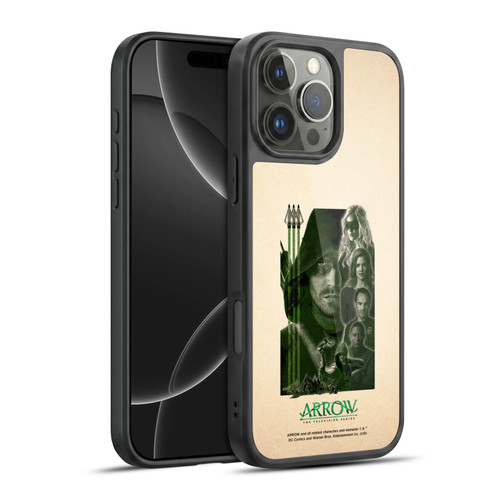 Arrow TV Series Graphics Team Gel Armour Case For Apple iPhone 16 Pro Max