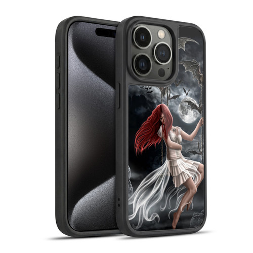 Sarah Richter Gothic Vampire Girl Gel Armour Case For Apple iPhone 15 Pro
