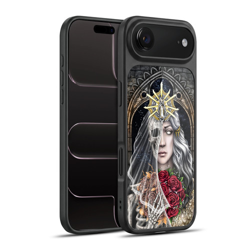 Sarah Richter Gothic Bride Half Skeleton With Roses Gel Armour Case For Apple iPhone 17 Air