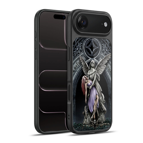 Sarah Richter Gothic Stone Angel With Skull Gel Armour Case For Apple iPhone 17 Air