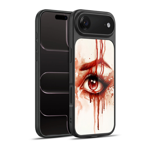 Sarah Richter Gothic Woman Eye Gel Armour Case For Apple iPhone 17 Air