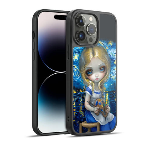 Strangeling Art Impressionist Night Gel Armour Case For Apple iPhone 14 Pro Max