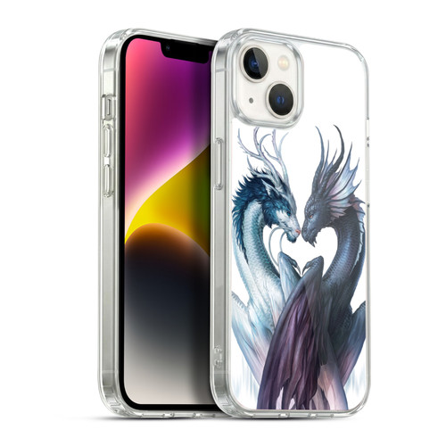 Jonas "JoJoesArt" Jödicke Wildlife 2 Yin And Yang Dragons Soft Gel Case for Apple iPhone 14 Plus & MagSafe