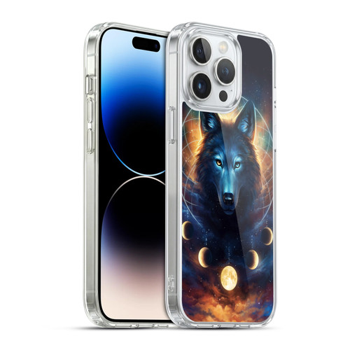 Jonas "JoJoesArt" Jödicke Wildlife 2 Dreamcatcher Wolf Soft Gel Case for Apple iPhone 14 Pro Max & MagSafe