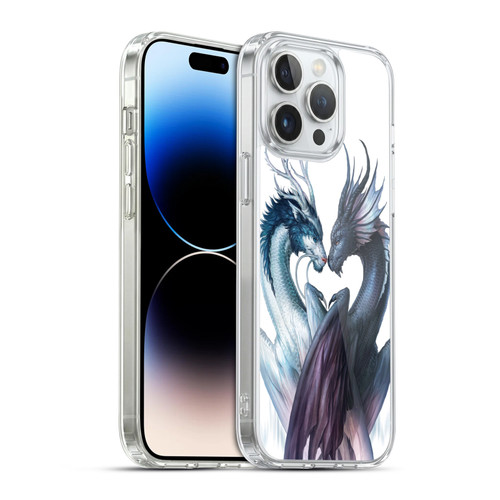 Jonas "JoJoesArt" Jödicke Wildlife 2 Yin And Yang Dragons Soft Gel Case for Apple iPhone 14 Pro Max & MagSafe