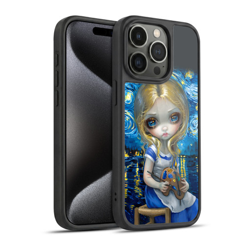Strangeling Art Impressionist Night Gel Armour Case For Apple iPhone 15 Pro