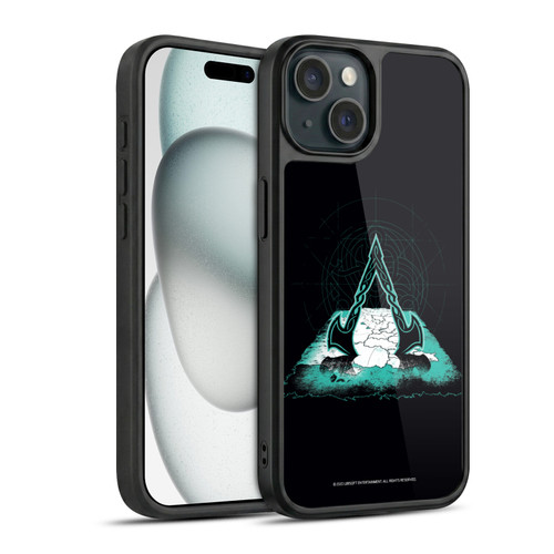 Assassin's Creed Valhalla Compositions Crest And Map Gel Armour Case For Apple iPhone 15