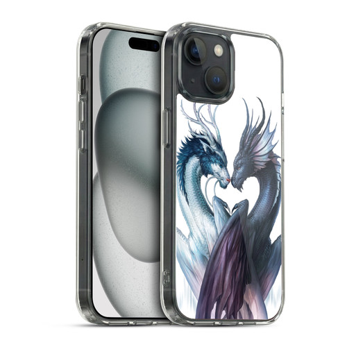 Jonas "JoJoesArt" Jödicke Wildlife 2 Yin And Yang Dragons Soft Gel Case for Apple iPhone 15 & MagSafe