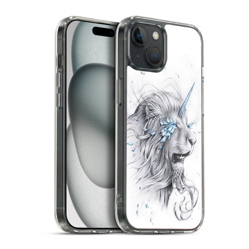 Jonas "JoJoesArt" Jödicke Wildlife 2 Lion Soul Soft Gel Case for Apple iPhone 15 Plus & MagSafe