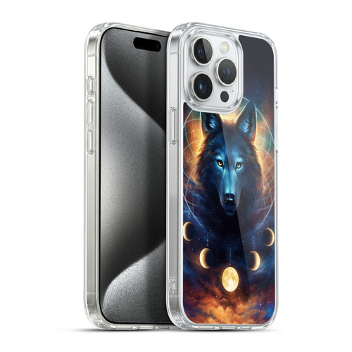 Jonas "JoJoesArt" Jödicke Wildlife 2 Dreamcatcher Wolf Soft Gel Case for Apple iPhone 15 Pro Max & MagSafe