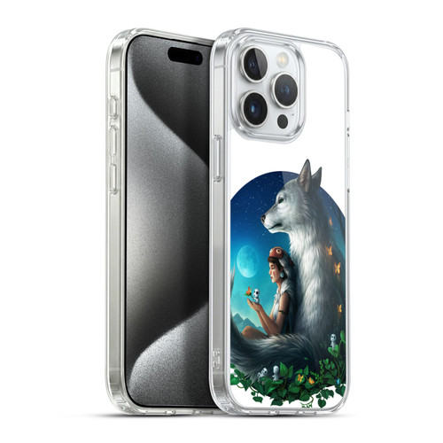 Jonas "JoJoesArt" Jödicke Wildlife 2 Wolf Princess Soft Gel Case for Apple iPhone 15 Pro Max & MagSafe