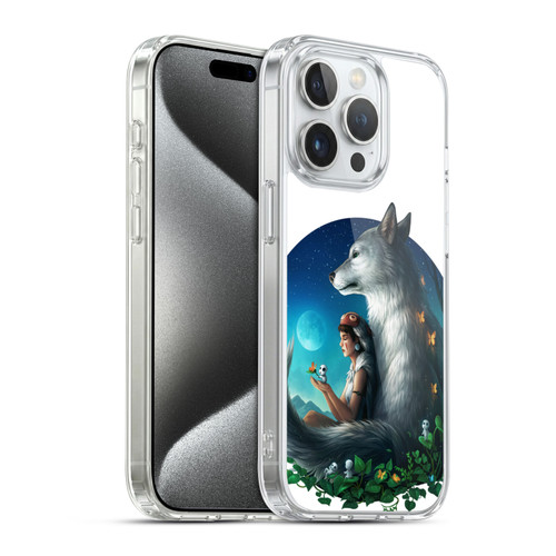 Jonas "JoJoesArt" Jödicke Wildlife 2 Wolf Princess Soft Gel Case for Apple iPhone 15 Pro & MagSafe