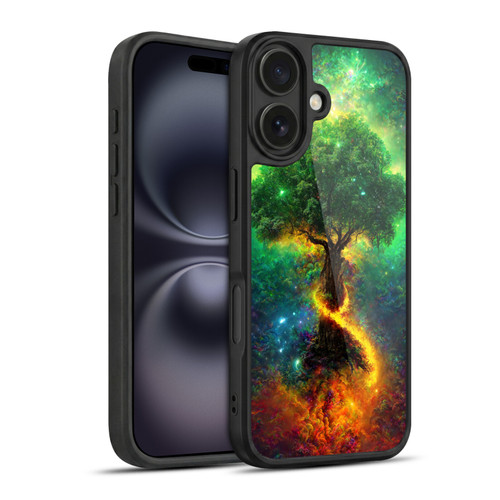 Wumples Cosmic Universe Yggdrasil, Norse Tree Of Life Gel Armour Case For Apple iPhone 16