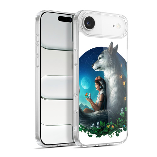 Jonas "JoJoesArt" Jödicke Wildlife 2 Wolf Princess Soft Gel Case for Apple iPhone 17 Air